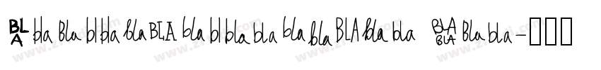 JuliusPrimaryStd Bla字体转换